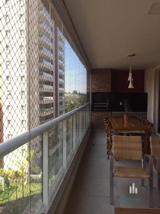 Imagem Boulevard Tamboré Apto MOBILIADO de 168 Metros com 3 Suítes e 3 Vagas de Garagem