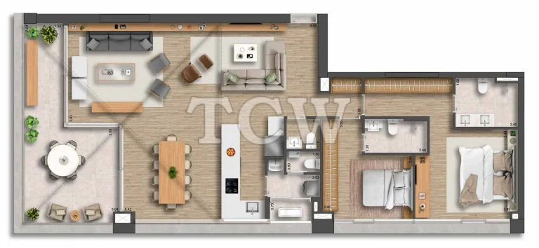 Imagem Apartamento à venda no bairro Itaim Bibi - São Paulo/SP, Zona Sul