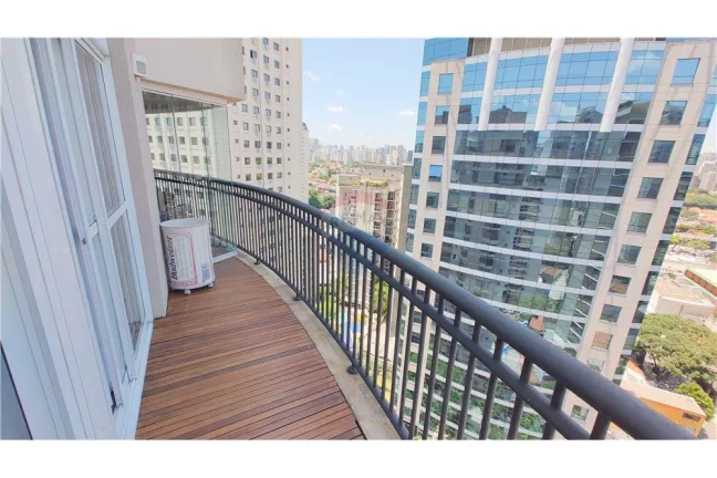 Imagem Apartamento duplex mobiliado 1 suíte 1 vaga na Vila Olímpia