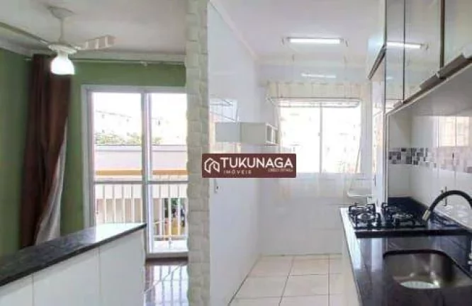 Imagem Apartamento com 2 quartos para alugar, 45 m² por R$ 1.750/mês - Jardim Guilhermino - Guarulhos/SP