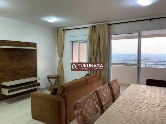 Imagem Apartamento com 3 Quartos 2 Vagas, vista livre à venda, 95 m² por R$ 1.010.000 - Vila Augusta - Guarulhos/SP