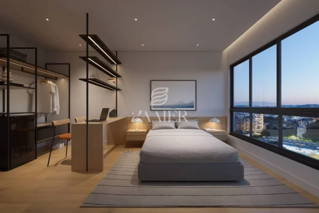 Imagem Flat/Loft/Estúdio com 1 quarto, Atiradores - Joinville