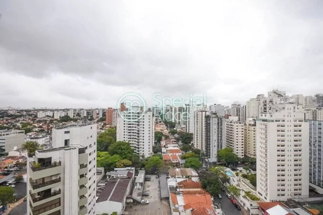 Imagem Ótima cobertura com 257m², Campo Belo, todos os ambientes com varanda e vista! Andar alto, living ...