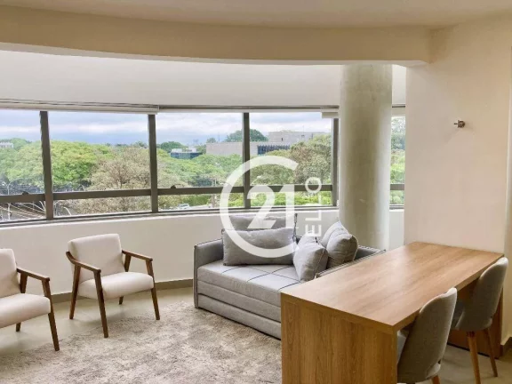 Imagem Apartamento Duplex com 1 dormitório à venda, 61 m² por R$ 1.200.000,00 - Ibirapuera - São Paulo/SP