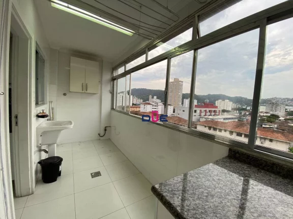 Imagem Apartamento com 2 Suites à venda, 111 m² por R$ 750. - Campo Grande - Santos/SP