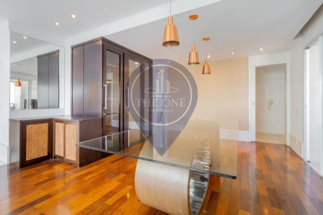 Imagem Luxuoso apartamento de 4 quartos e 4 suítes em Perdizes, São Paulo-SP: 2 salas, 6 banheiros, 4 vagas de garagem, 250m² de área.