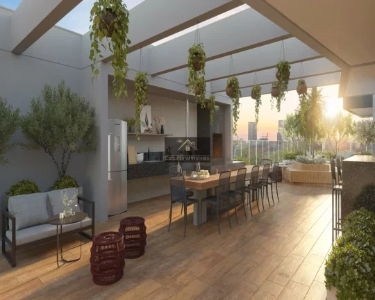 Imagem NÃO PERCA ESSA OPORTUNIDADE ALTO BOA VISTA 1 DORMITÓRIO 27,00 M VARANDA ANDAR ALTO VISTA MARAVILHOSA PRONTO EM JUNHO 2023 - LAZER COMPLETO