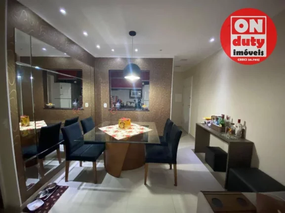 Imagem Apartamento à venda, 69 m² por R$ 450.000,00 - Areia Branca - Santos/SP