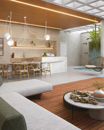 Imagem 3 Suítes, sendo a master ampla com closet e banheira, Piscina com ducha e deck