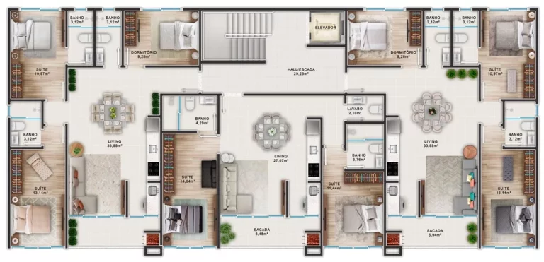 Imagem Athos Residence - Apartamento à venda no bairro Canto Grande - Bombinhas/SC