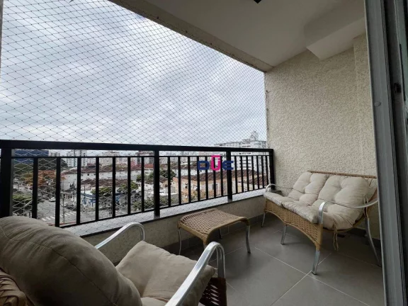 Imagem Apartamento com 2 quartos à venda, 65 m² por R$ 630.000 - Marapé - Santos/SP