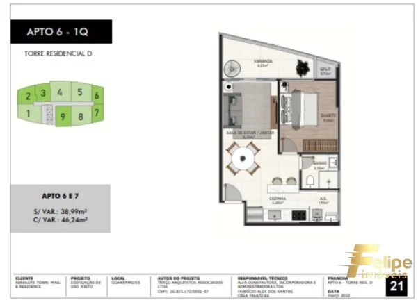 Imagem LANÇAMENTO DO ABSOLUTE TOWN: MALL ... RESIDENCE - CENTRO DE GUARAPARI