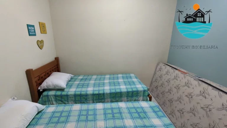 Imagem Aluguel Juquehy Anual - 3 quartos, sendo uma suíte, 01 vaga de auto, mezanino, cond. com piscina, churrasqueiras, 400m da praia | Juquehy Imobiliária