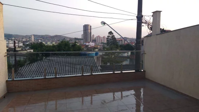 Imagem Sobrado com 3 dormitórios à venda, 165 m² por R$ 735.000 - Vila Tibiriçá - Santo André/SP