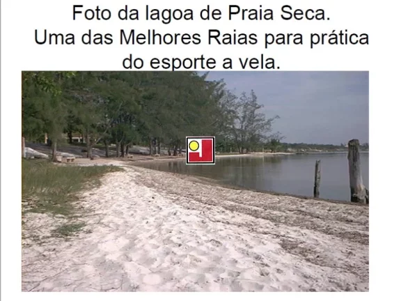 Imagem Vendo espetacular área, no mar, Praia Seca - Praia Massambaba, com 455.772m², 350m frontais mar e Lagoa de Araruama, 1300m profundidade, c/ água ... luz