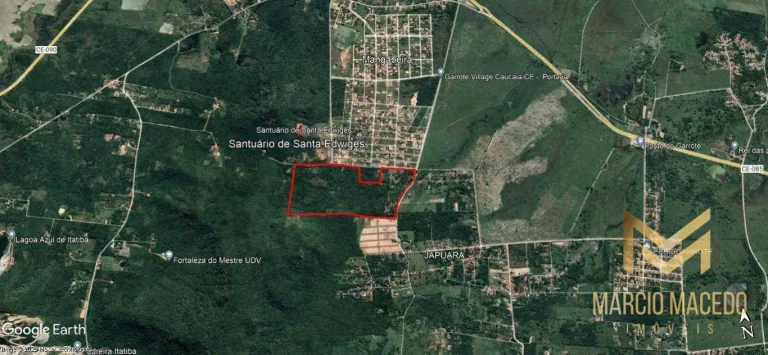 Imagem Terreno à venda, 481700 m² por R$ 15.000.000,00 - Garrote - Caucaia/CE