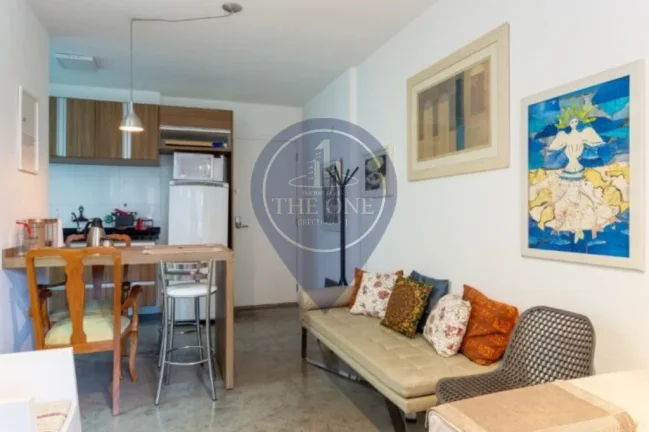 Imagem Apartamento à venda em São Paulo-SP, Pinheiros: 1 quarto, 1 sala, 1 banheiro, 1 vaga, 44m² de área