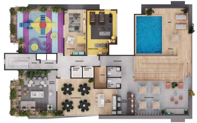 Imagem Apartamento com 3 dormitórios à venda, 72 m² por R$ 632.000,00 - Manaíra - João Pessoa/PB