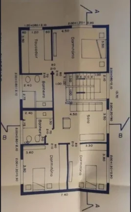 Imagem Casa Comercial para Locação em Tatuí-SP 7 Salas, 4 Banheiros, 4 Vagas, 200m² - Jardim São Paulo