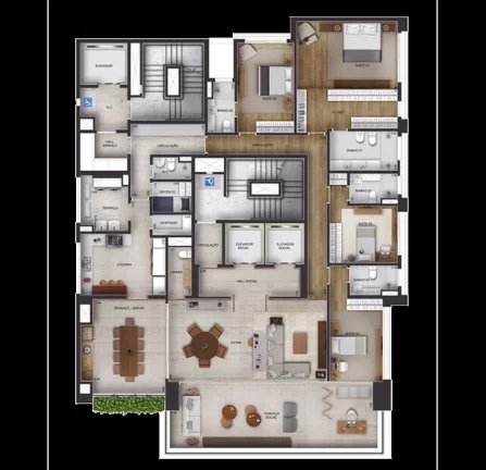 Imagem Apartamento em Vila Nova Conceição São Paulo SP, apartment in São Paulo Brazil, comprar apartamento 4 quartos em Vila Nova Conceição São Paulo SP