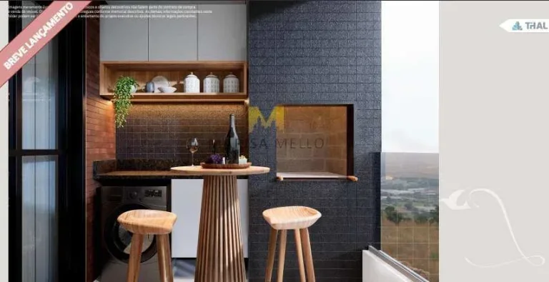 Imagem Espetacular Lançamento Apartamento à venda, no La Dolce Vista,com 2 quartos, 42,87m2 a 55.15m2 no bairro Tingui em Curitiba.