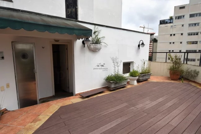 Imagem Cobertura à venda na Vila Madalena com 3 suítes e 3 vagas com piscina.
