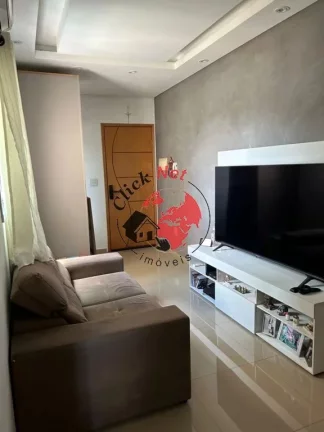 Imagem Cobertura 80m2, 2 dorms ,varanda churrasq , 2 vagas , Vila Linda, Santo André