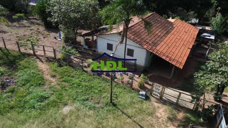 Imagem Chácara Top 4 Tanques de peixes 100 Kms de GoiâniaSão 4,3 alqs Casa simples, com pomar com muita ...