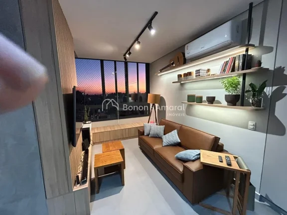 Imagem Charmoso apartamento de 45 m², com 1 dormitório e varanda integrada, ideal para quem busca pratici...