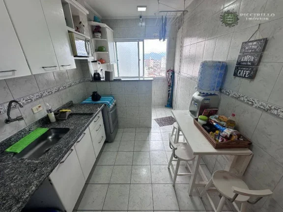 Imagem Apartamento com 1 dormitório à venda, 51 m² por R$ 409.000 - Aviação - Praia Grande/SP