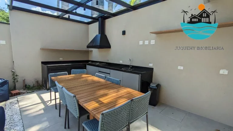 Imagem Juquehy casa a venda, Aluguel de Temporada com 4 suítes, Piscina priv., Churasqueira, max 10 pessoas, conceito amplo, 280 m² | Juquehy Imobiliária