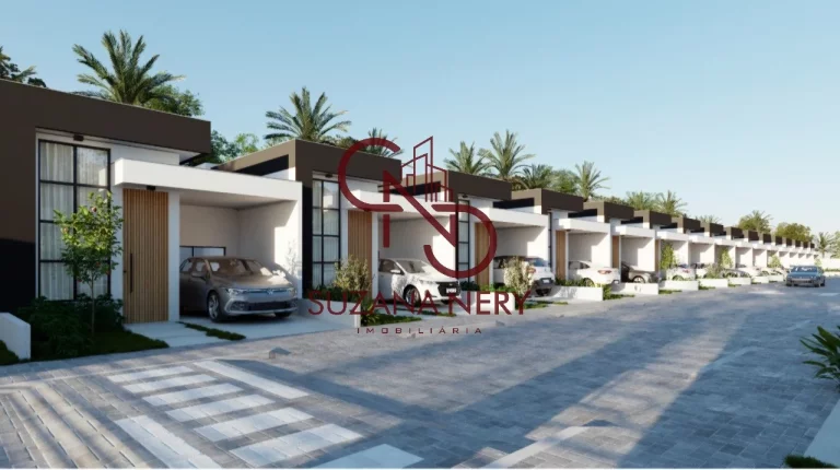 CASA COM 2 QUARTOS EM CONDOMINIO FECHADO - PARNAMIRIM