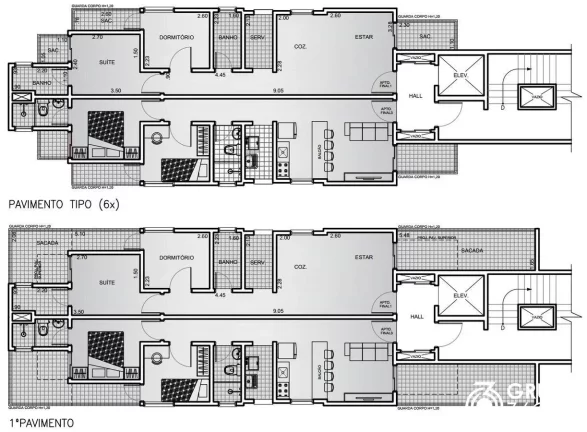 Imagem Apartamento para Venda em Santo André / SP no bairro Campestre