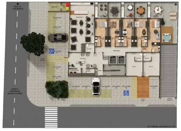 Imagem Apartamento Garden à venda, 26 m² por R$ 919.314,36 - Cabo Branco - João Pessoa/PB