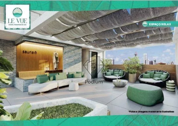 Imagem Apartamento com varanda/sacada a 200m da praia do Bessa/Jardim Oceania- AP2639