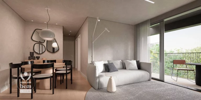 Imagem Apartamento em construção, com 82 m², 3 quartos sendo 1 suíte à venda por R$ 889.000 - Boa Vista - Curitiba/PR