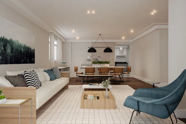 Imagem Apartamento 3 quartos, 3 suites, 3 vagas, 153m²