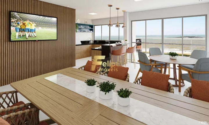 Imagem APARTAMENTO DE 2 QUARTOS E LAZER COMPLETO EM CONSTRUÇÃO NA PRAIA DA CERCA!