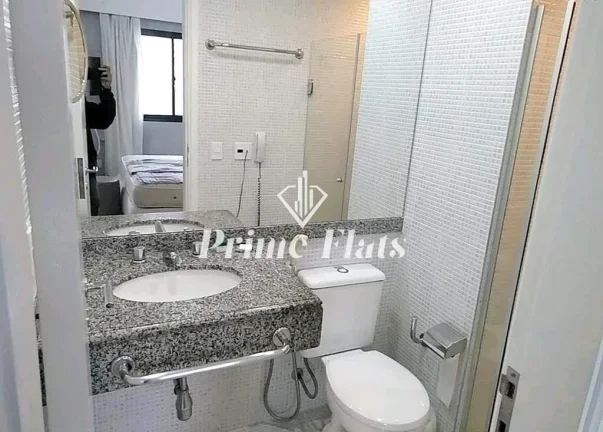 Imagem Flat disponível para venda no Hotel Slaviero Essential São Paulo Moema, com 26m², 1 dormitório e 1 vaga