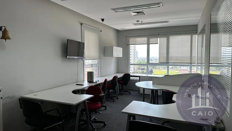 Sala Com 61m² para venda ou aluguel por R$ 7.400,00 - Alphaville/SP
