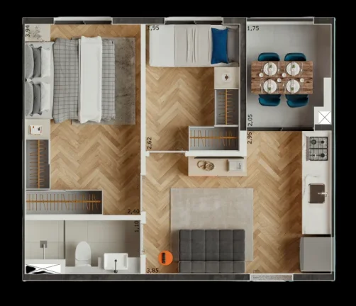 Imagem Uma localização que oferece tudo o que precisa, cercada de infraestrutura em um residencial planej...