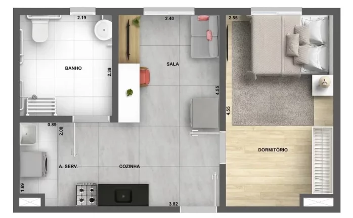 Imagem APARTAMENTO RESIDENCIAL em São Paulo - SP, Jaguaré