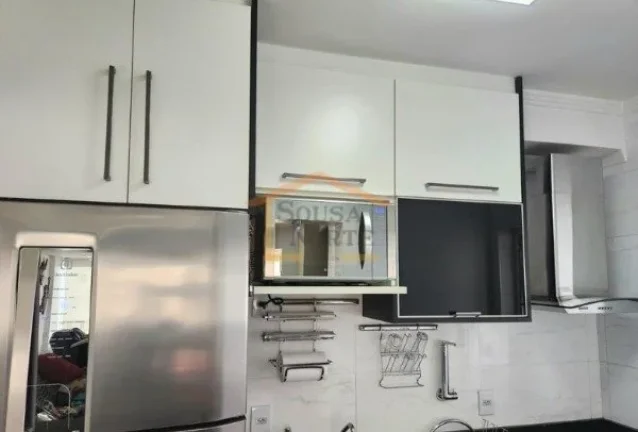 Imagem Apartamento de 61 m², em andar alto, com 2 dormitórios, sendo 1 suíte, sala para dois ambientes c...
