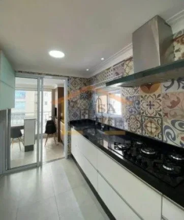 Imagem Apartamento com 114 m² de área útil, composto por 3 dormitórios, sendo 1 suíte com closet, sala...