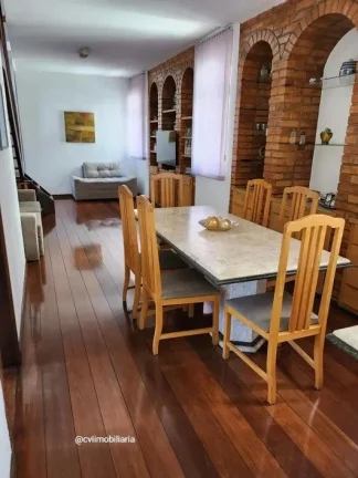 Imagem Venha morar em uma maravilhosa cobertura de 325m², prédio de 3 apartamentos (um por andar), para q...