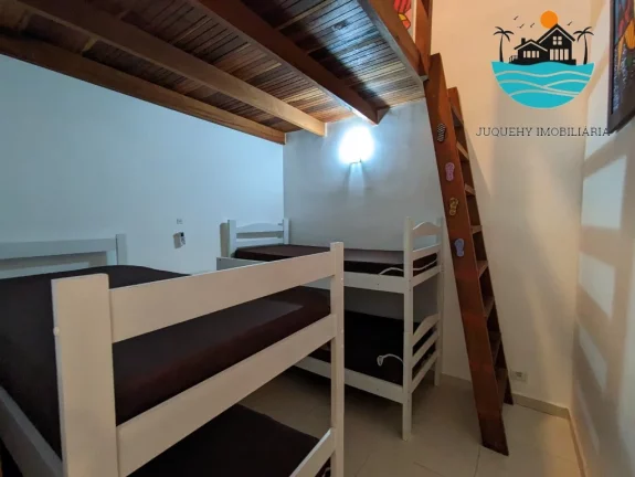 Imagem Casa a Venda Juquehy Condomínio - Aluguel Anual e Temporada, 03 quartos, piscina, churrasqueira, MAX- 10 pessoas, 400m da praia | Juquehy Imobiliária