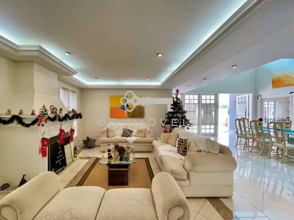 Imagem Cond São Paulo II - Casa linda, 4 suítes, piscina, gourmet, condo completo!