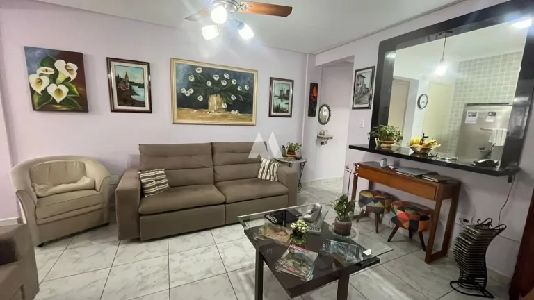 Imagem Apartamento 3 quartos e 2 vagas à venda no Boqueirão em Santos/SP