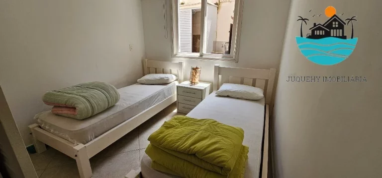 Imagem Apartamento a venda em Juquehy - 80 metros da praia, piscina, sauna, churrasqueira, 2 dorm. sendo 1 suíte 68m² de área útil | Juquehy Imobiliária