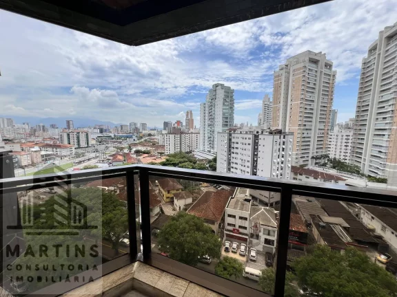 Imagem Cobertura Mobiliada, Canal 2, Pompeia, 700 m da praia, Santos/SP